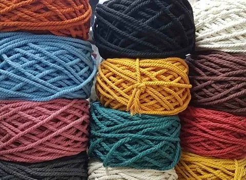 خرید و قیمت نخ مکرومه کتان تابیده