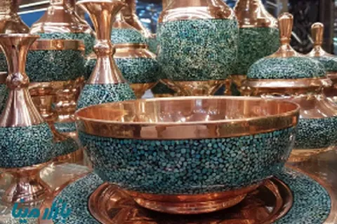 قیمت ظروف مسی اصفهان