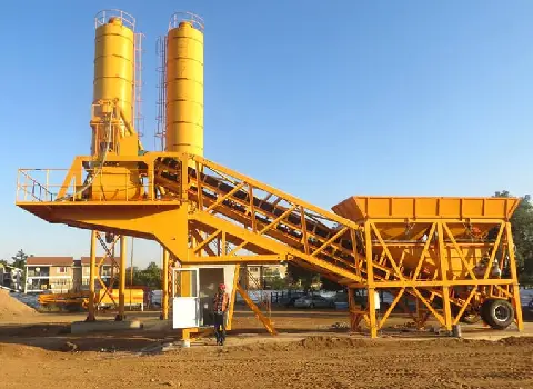 دستگاه بچینگ پلانت Batching machine ثابت متحرک ترکیب مواد بتن