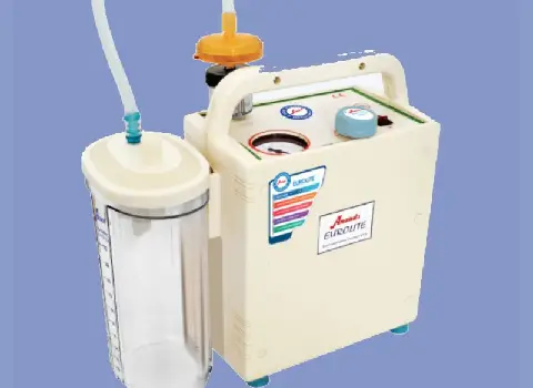 دستگاه ساکشن اورژانس؛ برقی باتری 2 مخزن جذب مایعات درمانگاه Hospital