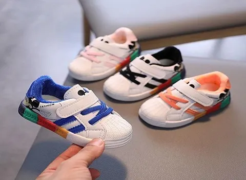 کفش کتانی بچه گانه؛ افزایش جریان هوا کفی راحت طبی sneakers