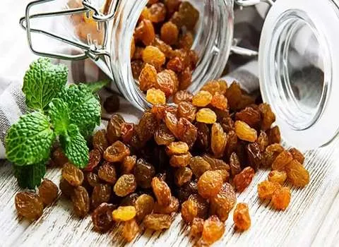 فروش کشمش سایه خشک توسط تولیدکننده