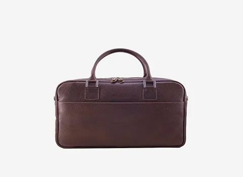 کیف اداری چرم مشهد مردانه؛ قفل دار 2 نوع دستی دوشی