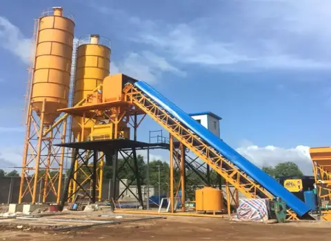 دستگاه بچینگ پلانت بتن؛ زیر سازی ساختمان آب رسانی (کنتوری باسکولی) پیشرفته ترین تکنولوژی مقاوم مستحکم