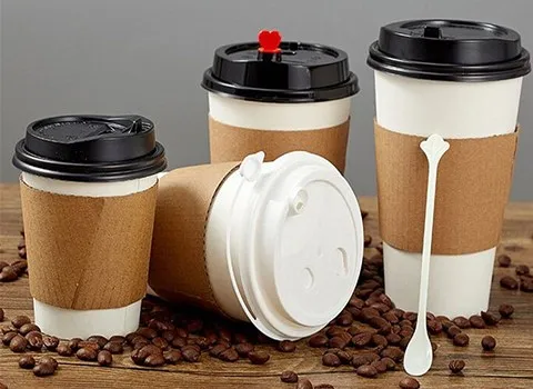 لیوان یکبار مصرف کاغذی قهوه؛ گیاهی مایعات گرم سرد 2 کاربرد چای آب