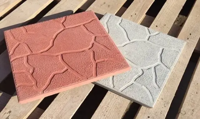 موزاییک ارزان در کرج؛ گرد شش ضلعی 2 مدل پرسی پلیمری Karaj