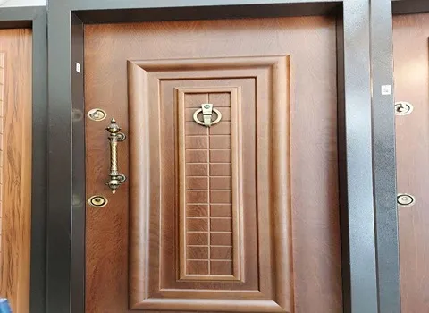 درب ضد سرقت ارزان رشت؛ فلزی چوبی ضخامت 11 24 میلیمتر