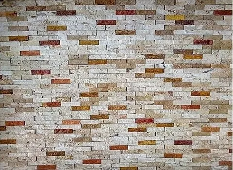 سنگ آنتیک سفید قهوه ای؛ براق مات (4 6) سانتی متر مرمریت ماندگاری بالا