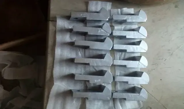ناخن سنگ شکن (فک) ثابت متحرک فولادی با دوام بسته 12 عددی