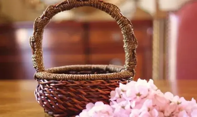 قیمت سبد حصیری کوچک