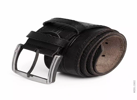 قیمت کمربند چرم مشکی مردانه