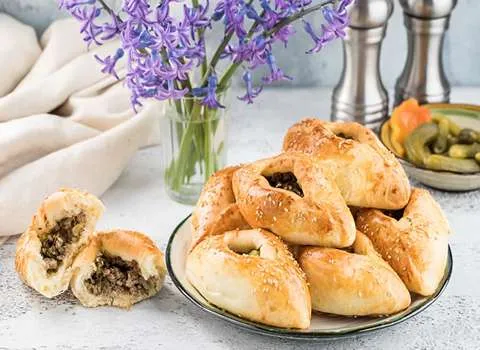 کلوچه با شیر خشک؛  ارگانیک فسفر آهن ویتامین B2 نرم لطیف