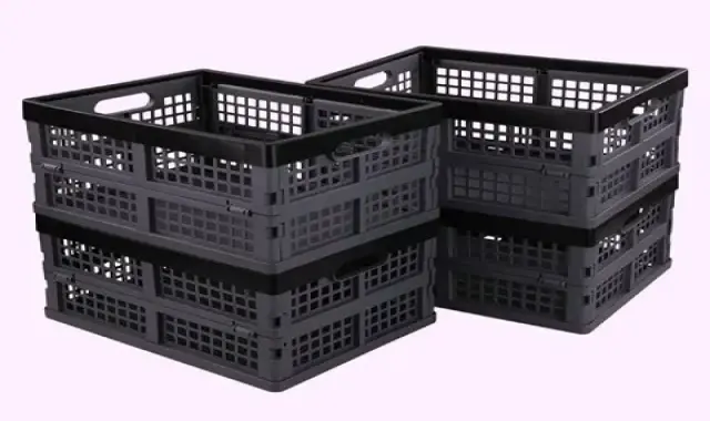 سبد میوه سیب (جعبه) مقاومت بالا ظرفیت 9 کیلو ابعاد 15*23*33