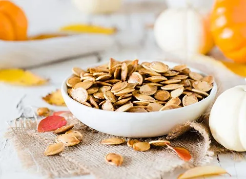 تخمه کدو گوشتی؛ خام بو داده پوست زرد یکدست ضد افسردگی