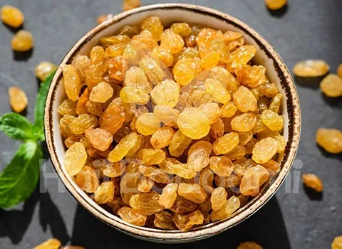 کشمش عمده در تهران؛ میان وعده رنگ طلایی سایز کوچک Tehran