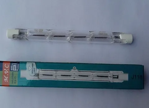 لامپ قلمی 500 وات؛ رنگ آفتابی جریان مصرفی 5 آمپر