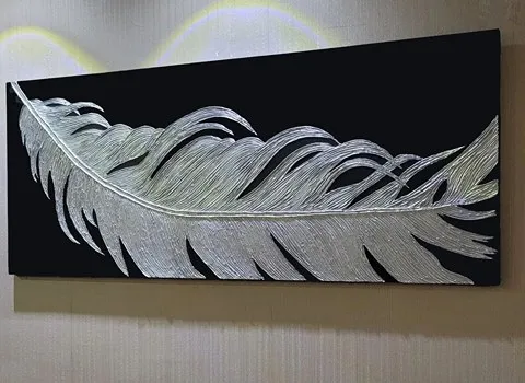 تابلو برجسته نقره ای؛ چوب روس 2 نوع ساده سلطنتی Heavy