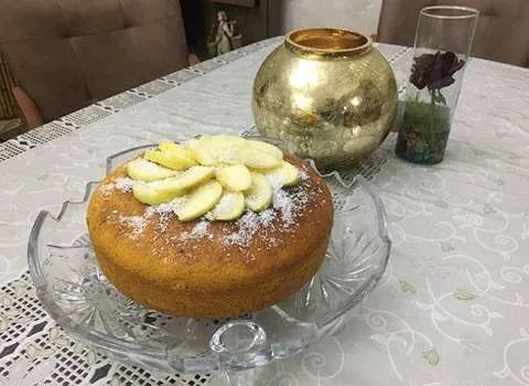 مشخصات کیک گردویی زعفرانی و نحوه خرید عمده