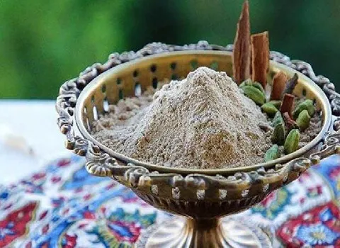 قاووت خانگی؛ پودری نرم لطیف ترکیب (هل شاهدانه دارچین)