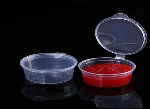 ظرف یکبار مصرف سس؛ پلی اتیلن مقاوم استحکام بالا Disposable