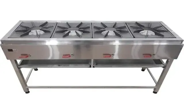 قیمت اجاق گاز صنعتی خطی تمام استیل