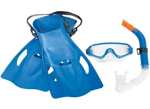 لباس غواصی بچه گانه؛ یک تکه (مشکی آبی قرمز) ضد آب