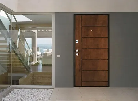 درب ضد سرقت تک لنگه؛ ساختار مستحکم نصب آسان و سریع ابعاد (2 متر 10 20 سانتی متر)