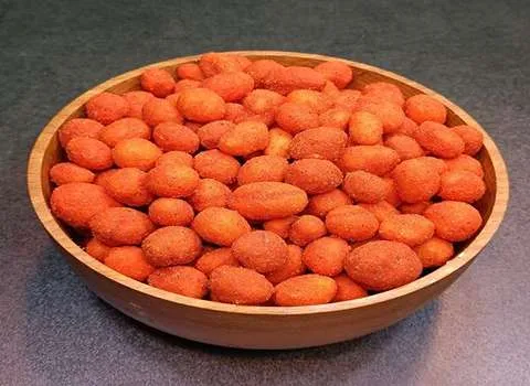 بادام زمینی گوجه ای؛ فلفلی ساده نمکی ارگانیک فیبردار 20 کیلویی