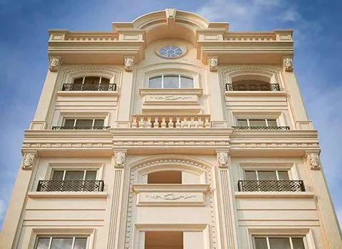 سنگ نمای ساختمان در شیراز؛ بیرون خانه عایق جنس گرانیت مرمر travertine