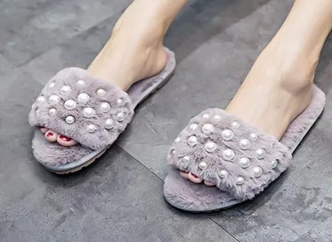 قیمت و خرید دمپایی روفرشی برای عروس + فروش ارزان