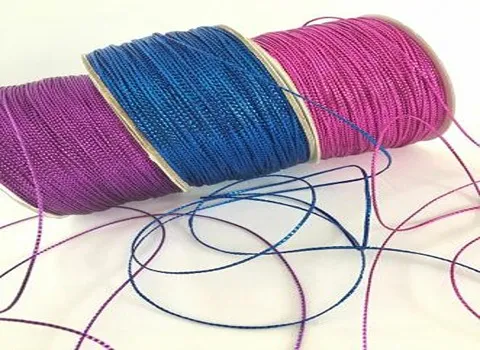 نخ بسته بندی کارتن؛ پلی اتیلن مقاوم جابجایی اثاثیه 2 رنگ زرد قرمز