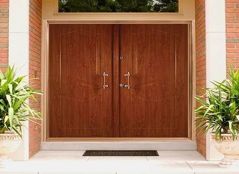 درب ضد سرقت ترک اصل دو لنگه؛ عایق صدا حرارت