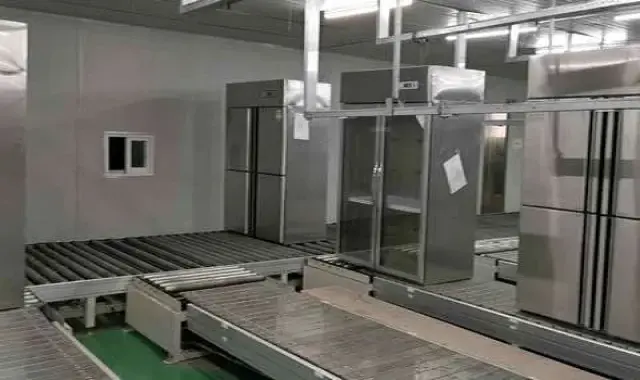 یخچال صنعتی خیابان پیروزی؛ ایستاده درب شیشه ای فلزی مقاومت بالا