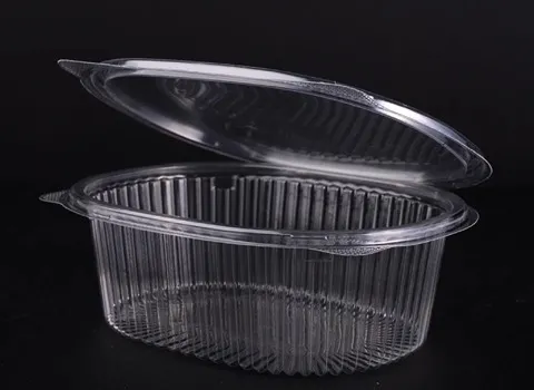 ظرف یکبار مصرف لانچ (شفاف) باکس کوتاه طلقی جنس PET