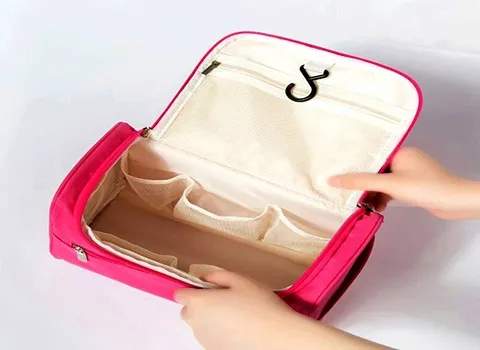 کیف لوازم آرایشی دخترانه؛ چرم مخمل 2 مدل ساده طرح دار