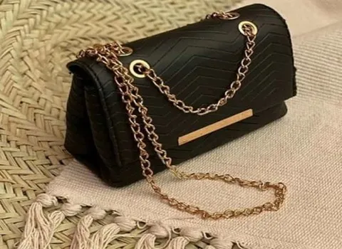 کیف زنانه شیک مجلسی؛ چرم 3 شکل مربع مستطیل صندوقی leather