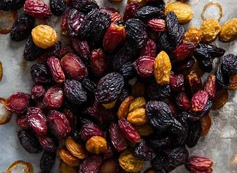 کشمش آفتابی امروز؛ مویز پلویی سبز زرد سیاه حاوی Calcium