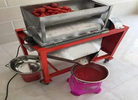 خرید دستگاه آبگیری گوجه صنعتی + بهترین قیمت