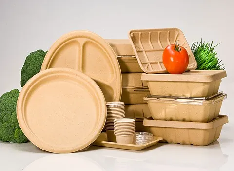 ظروف یکبار مصرف گیاهی در یزد؛ درب دار بدون درب مناسب مجالس