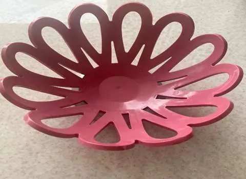 سبد میوه؛ دسته دار ساده جنس (چوبی استیل پلاستیک)