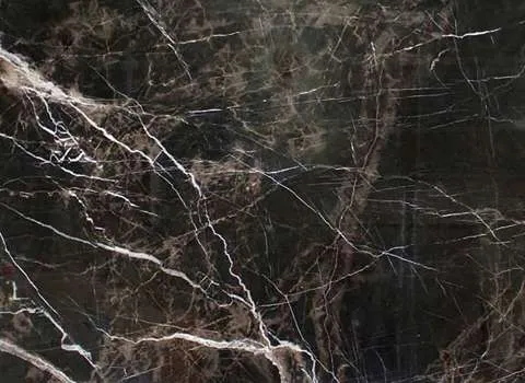 سنگ مرمر سیاه سفید؛ نمای خارجی براق صاف صیقلی Marble