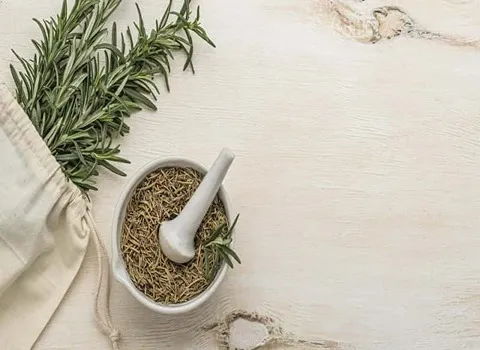 گیاه خشک رزماری (دمنوش) اسانس تسکین دهنده ضد عفونی کوهی organic