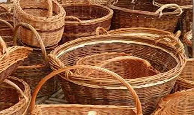خرید سبد حصیری ارزان قیمت