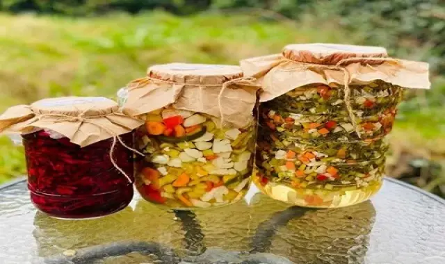 طرز تهیه ترشی مخلوط + شناخت مواد اولیه