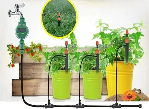 خرید سیستم آبیاری قطره ای گلدان با قیمت استثنایی