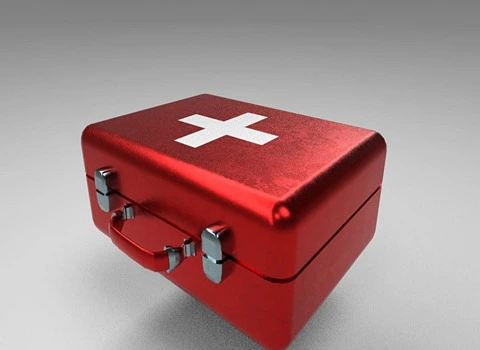 جعبه کمک های اولیه پزشکی؛ دیواری قابل حمل جنس فلزی Medical