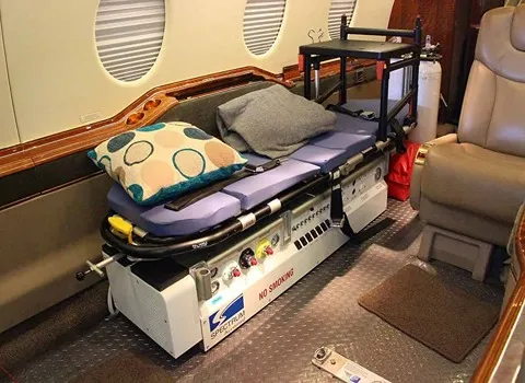 برانکارد تاشو چرخدار؛ آلومینیوم قابل شستشو 2 نوع نجات آمبولانس