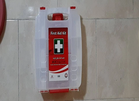 کیف کمک های اولیه هلال احمر؛ دوشی دسته دار ضد آب خش bag