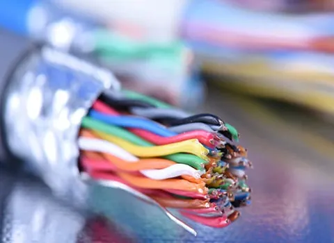 سیم کابل تلفن؛ 4 رنگ قرمز سبز زرد سیاه مغزی مسی آلومینیومی