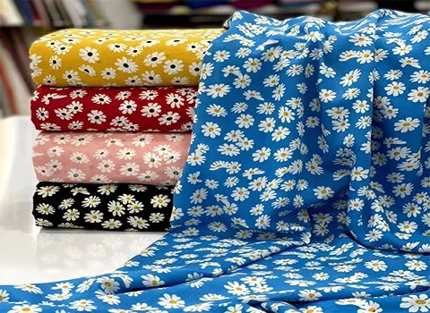 بهترین پارچه نخی گلدار ریز + قیمت خرید عالی